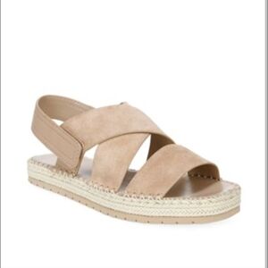 Vince Tenison 2 Leather Platform Slingback Sandals Size 10